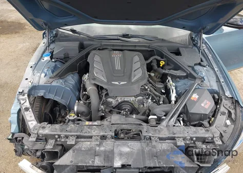 2018 Genesis G80 3.3T Sport from USA, damaged, VIN KMHGN4JB5JU244871